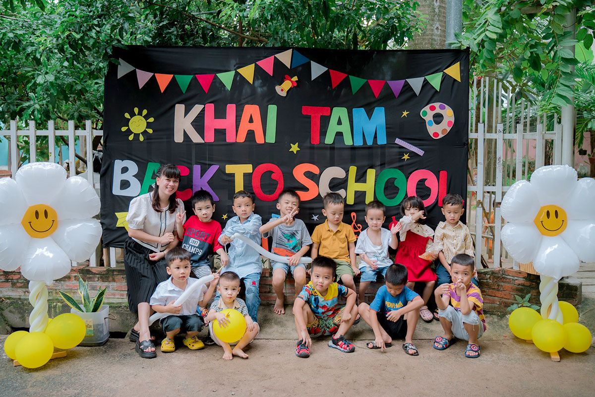 Ngày hội bé đến trường năm học 2023-2024 tại Cơ sơ Khai Tâm - Tam Phú
